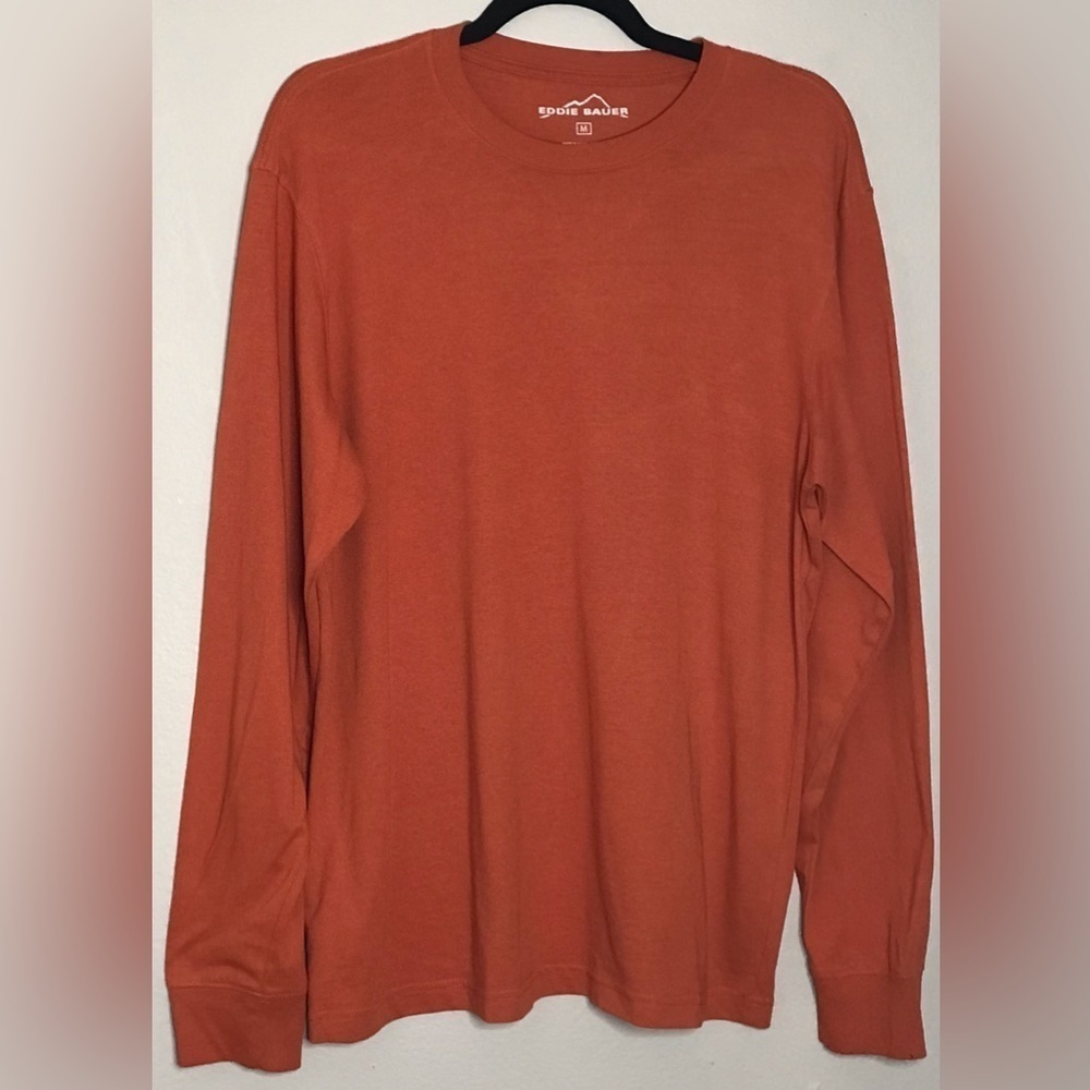 Eddie Bauer Mens Long Sleeve Cotton Shirt